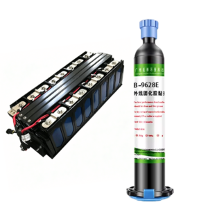 High Strength UV Glue for Battery Wire Bonding Transparent Plastic Metal Fast UV Cure Impact Resistant