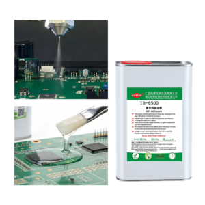 UV-Moisture Dual Cure PCB Conformal Coating UV Glue Spray & Brush Waterproof Anti-Corrosion Anti-Aging