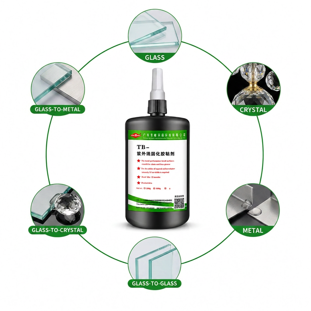 Glass Bonding UV Adhesive