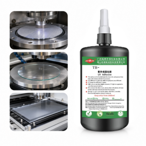 Glass Thinning UV Adhesive for Semiconductor Back Grinding Strong Holding and Easy Debonding