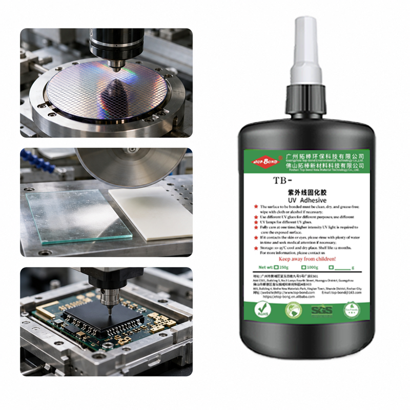 Water Release UV Adhesive for Glass Ceramic Sapphire Fixing Strong Holding and Easy Debonding