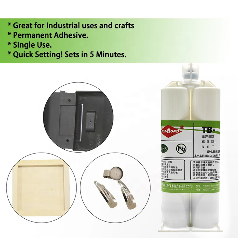 Two-Component Clear Epoxy AB Adhesive for Industrial Bonding - Image 2