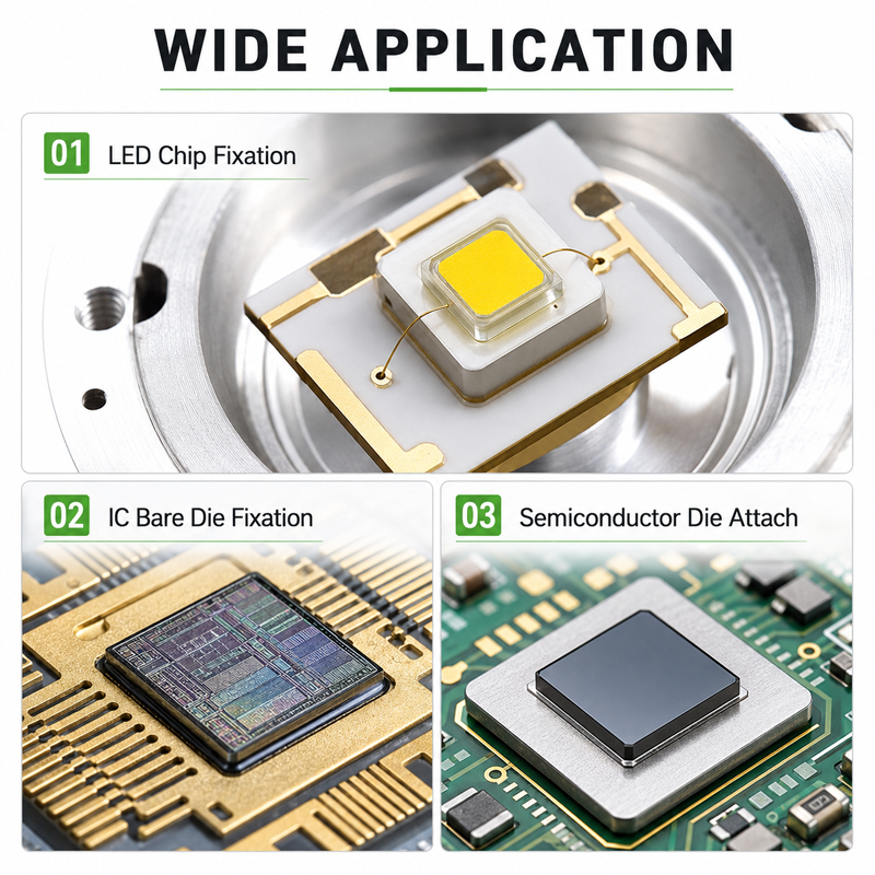UV Die Attach Adhesive for LED Chip Bonding, Low Shrinkage & High Thermal Stability - Image 3