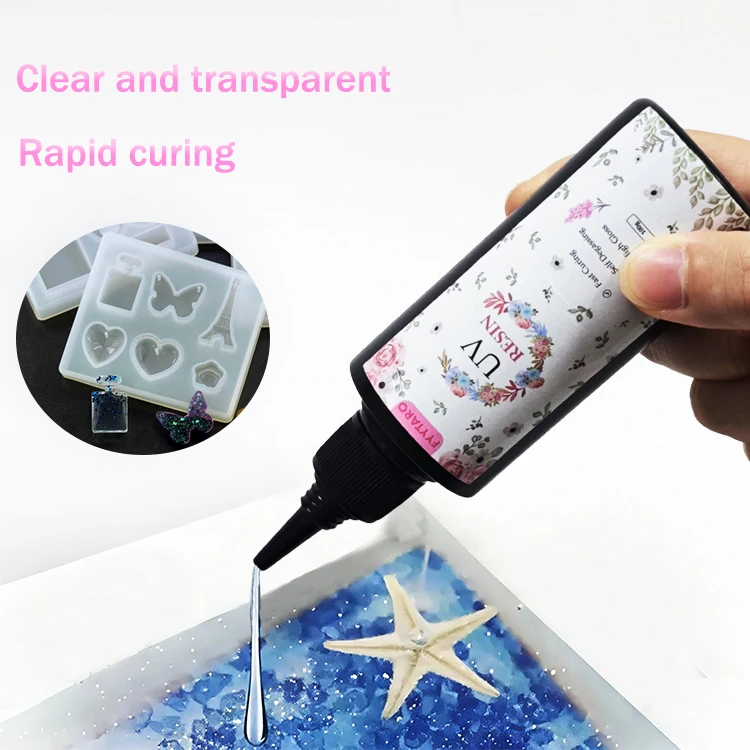 Clear UV Resin for Crafts and Jewelry Making - Image 2