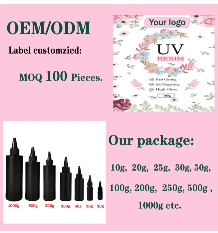 Clear UV Resin for Crafts and Jewelry Making - Image 4