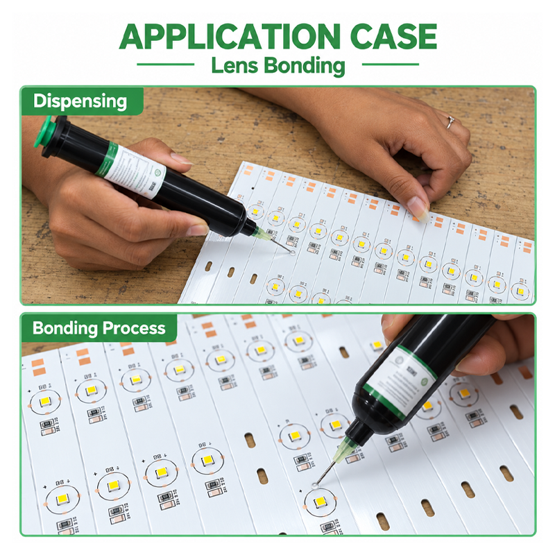 LED Lens Bonding UV adhesive - Image 2