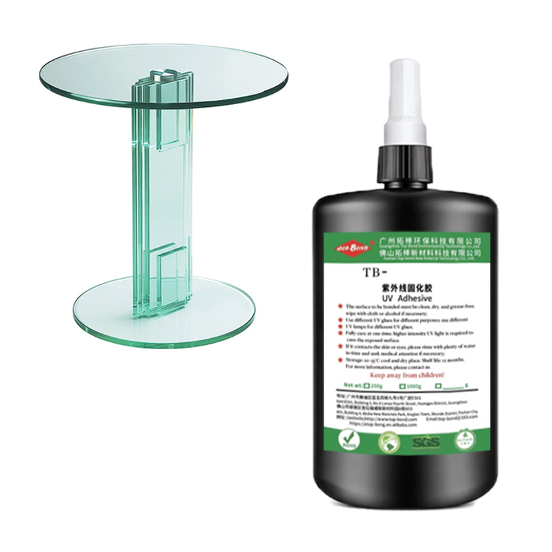 Glass vertical bonding UV Adheisive